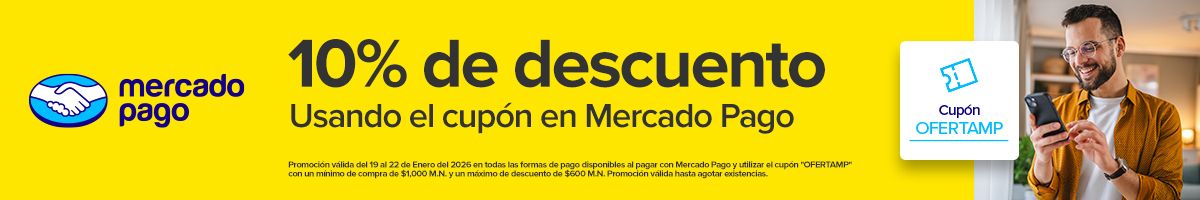 Descuento del del mes pagando con la app