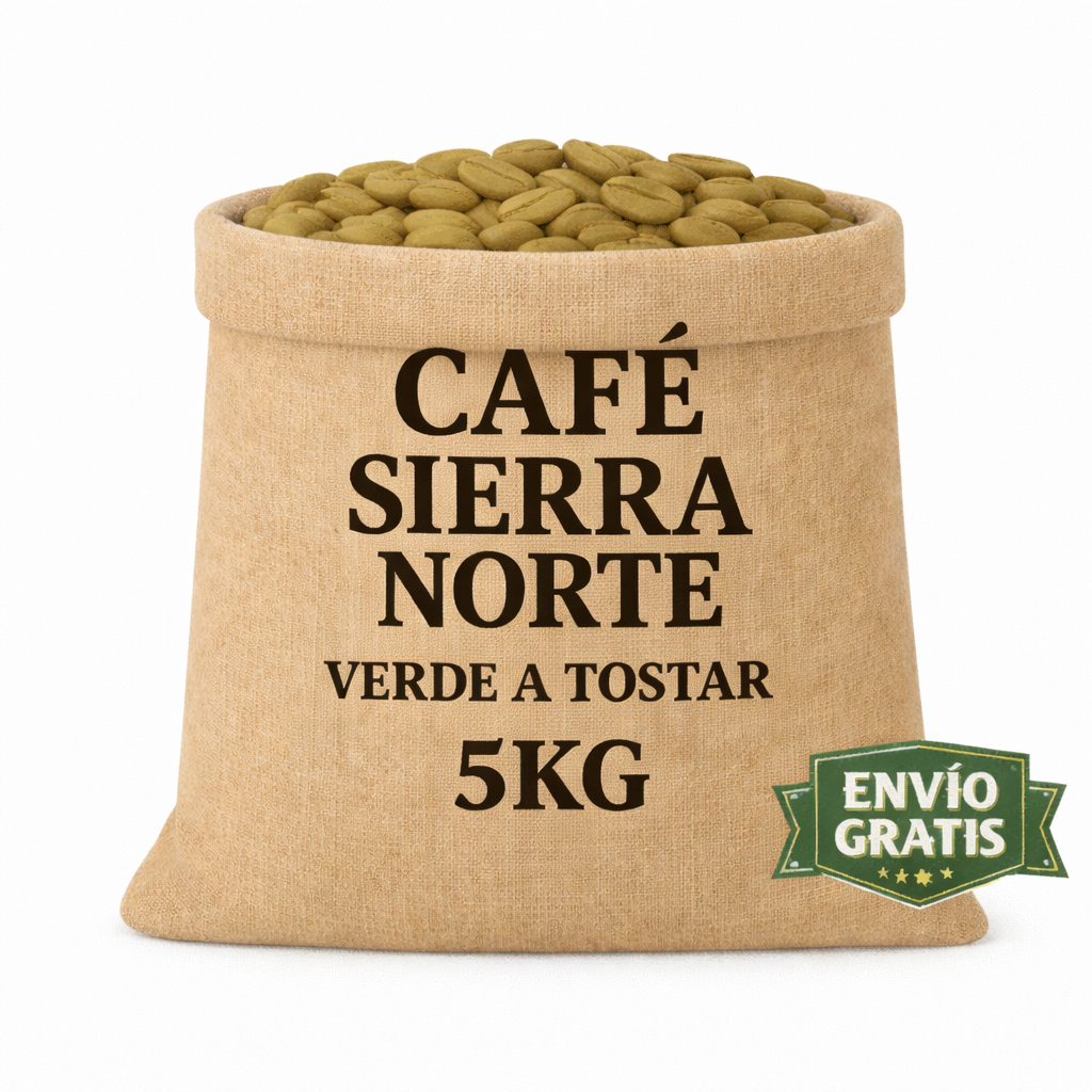 CAFE VERDE PARA TOSTAR DE OAXACA | CLASICO | PREMIUM Y ESPECIAL | 5KG