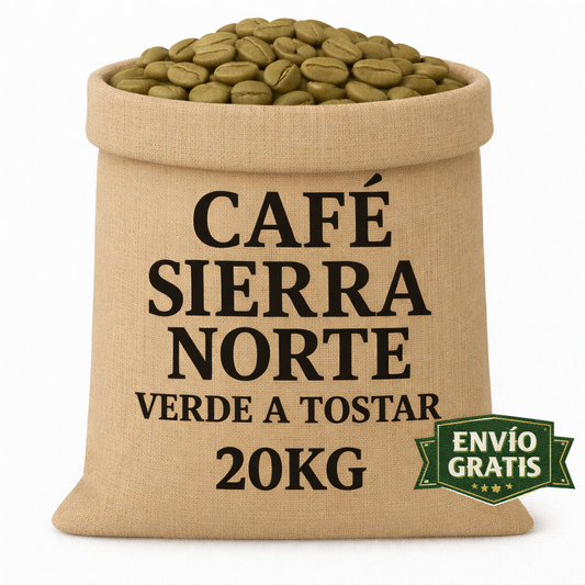 CAFE VERDE PARA TOSTAR DE OAXACA | CLASICO | PREMIUM Y ESPECIAL | 20KG