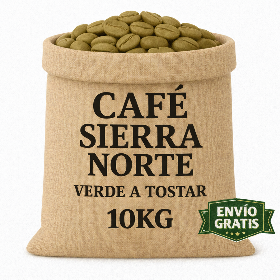 Saco de 10kg de café verde arábica de Oaxaca para tostar – Gapesh
