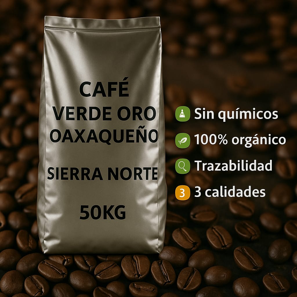 CAFÉ VERDE PARA TOSTAR CLÁSICO PREMIUM Y ESPECIAL